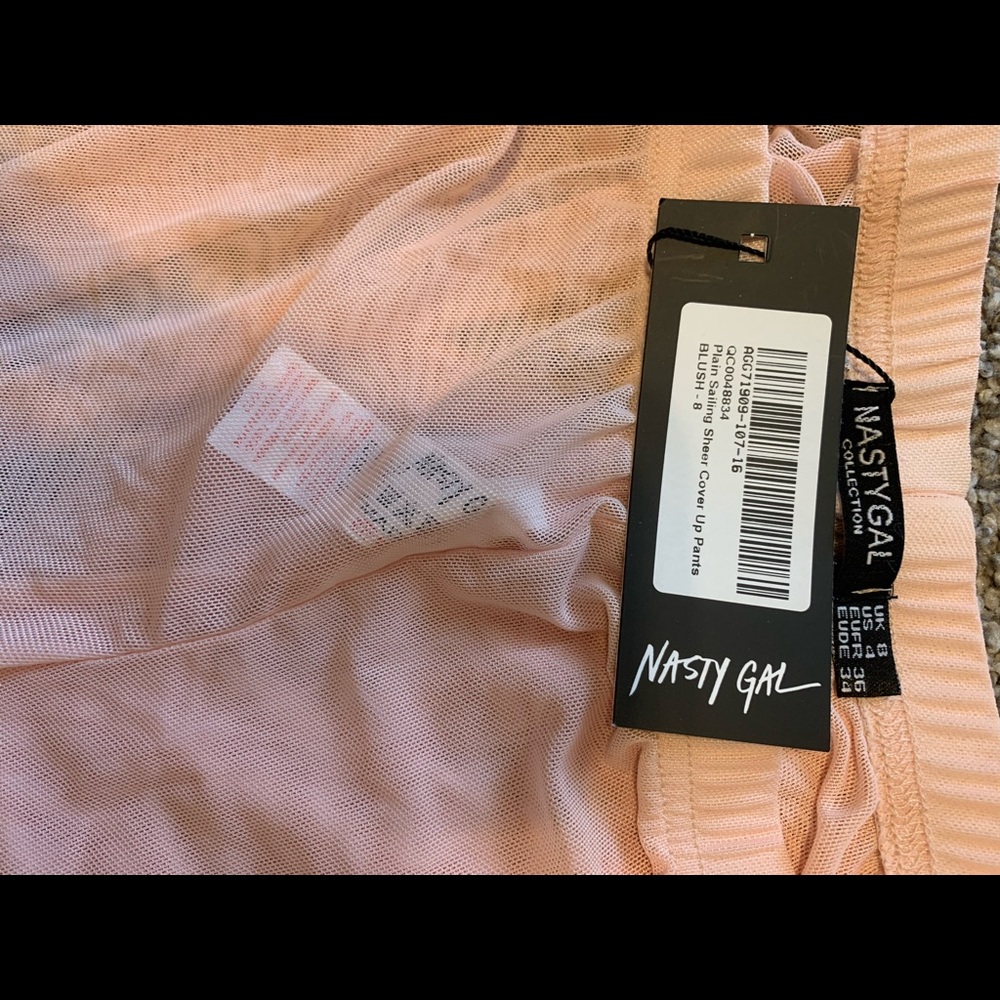 Sheer cover up pants